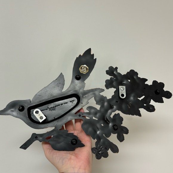 Pair Of Mcm Coppercraft Guild Birds On Dogwood Branch - Picture 7 of 14